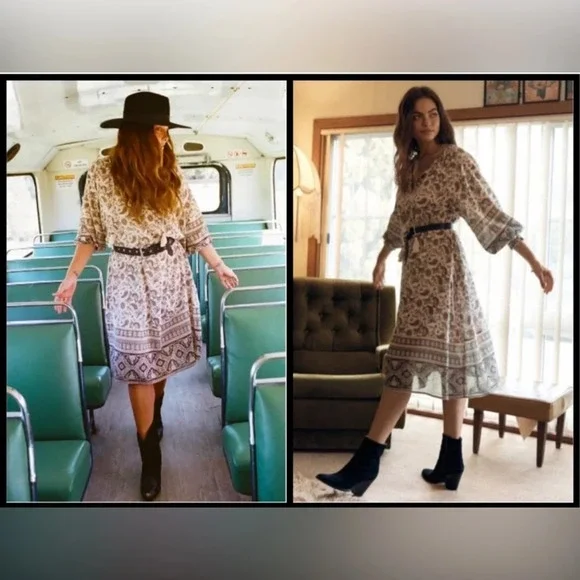 SPELL & THE GYPSY Collective Ash Journey Boho Dress Size XS NWT - Picture 2 of 16